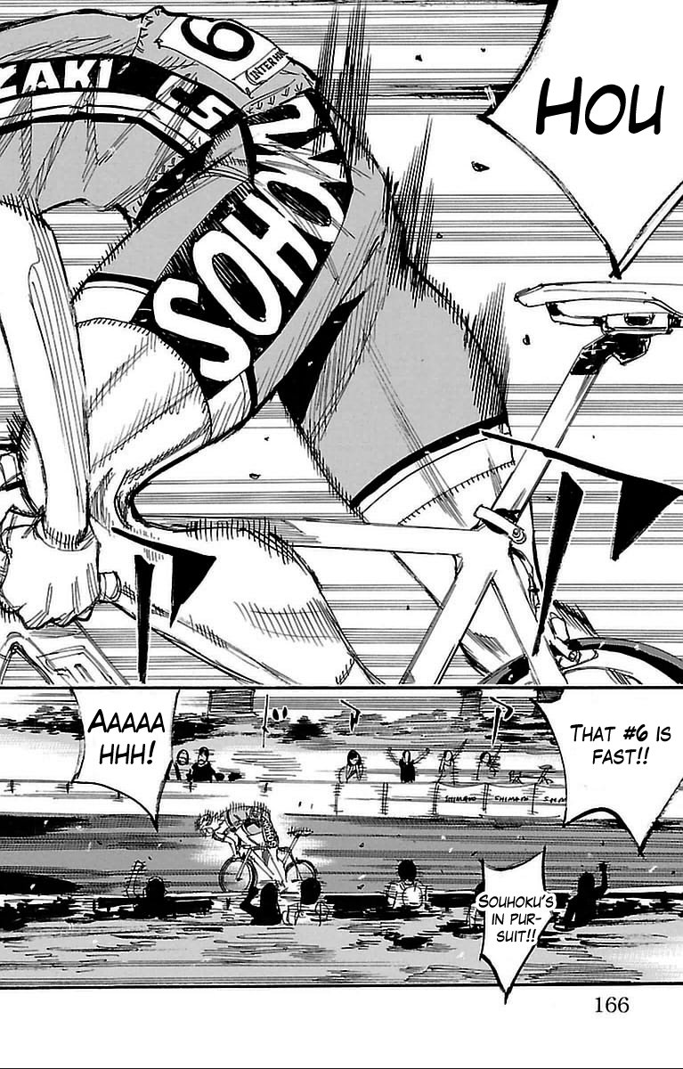 Yowamushi Pedal Chapter 311 page 10 - Chapter 311: Kaburagi, full throttle