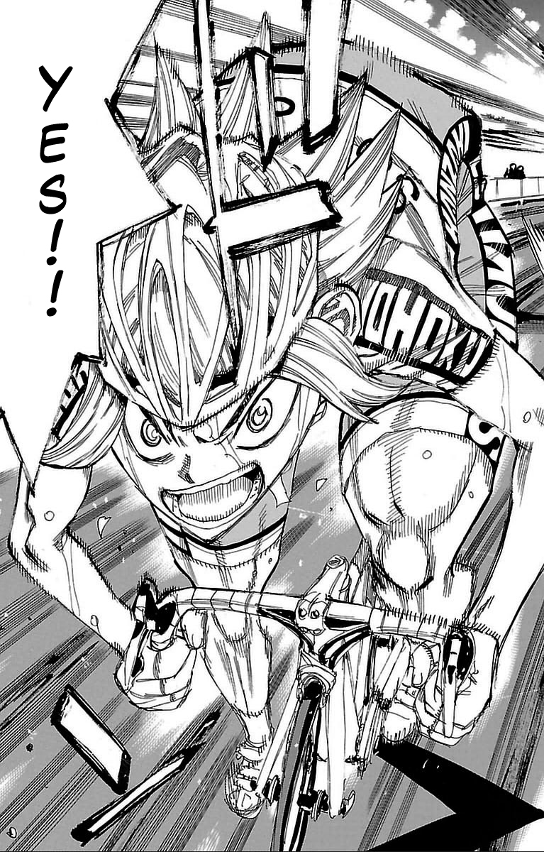 Yowamushi Pedal Chapter 311 page 9 - Chapter 311: Kaburagi, full throttle