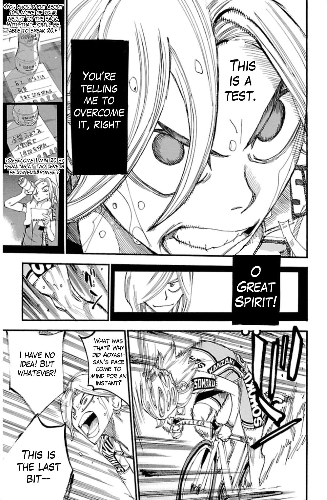 Yowamushi Pedal Chapter 312 page 19 - Chapter 312: The two sprinters