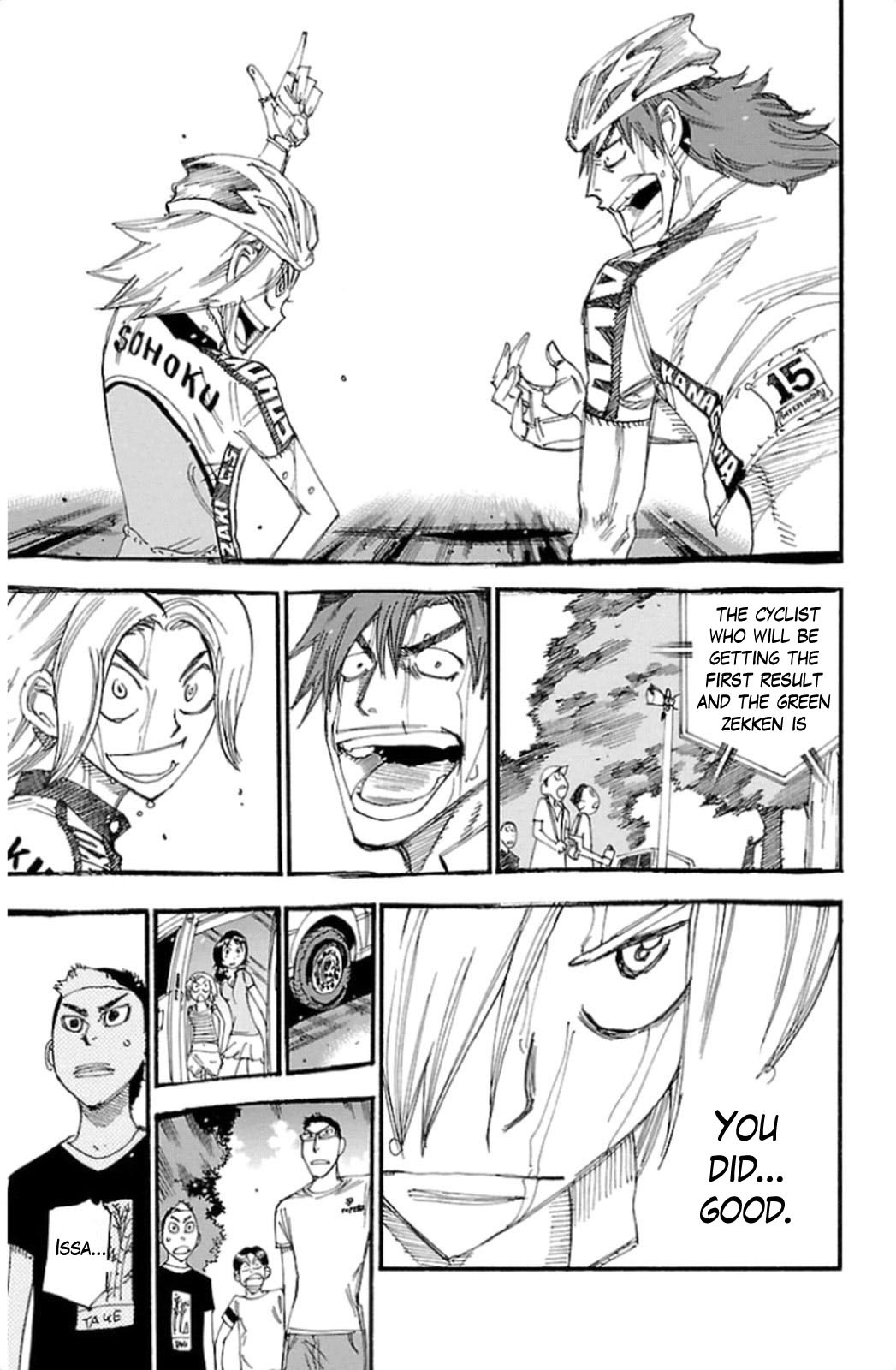 Yowamushi Pedal Chapter 312 page 27 - Chapter 312: The two sprinters