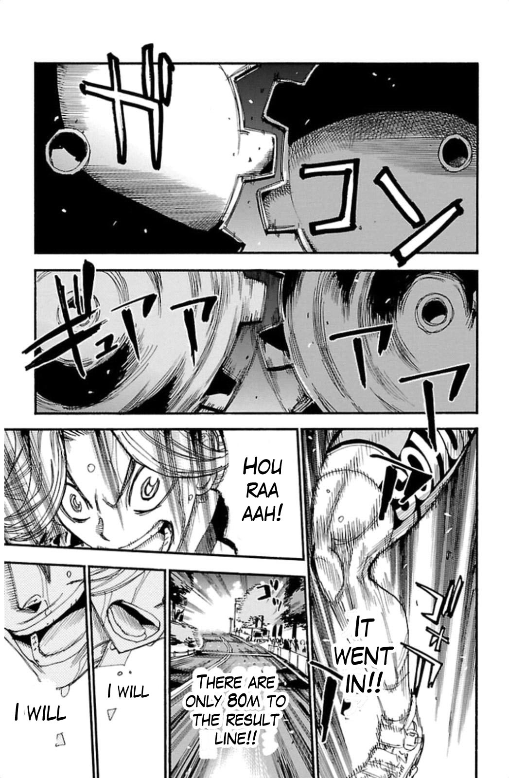 Yowamushi Pedal Chapter 312 page 3 - Chapter 312: The two sprinters