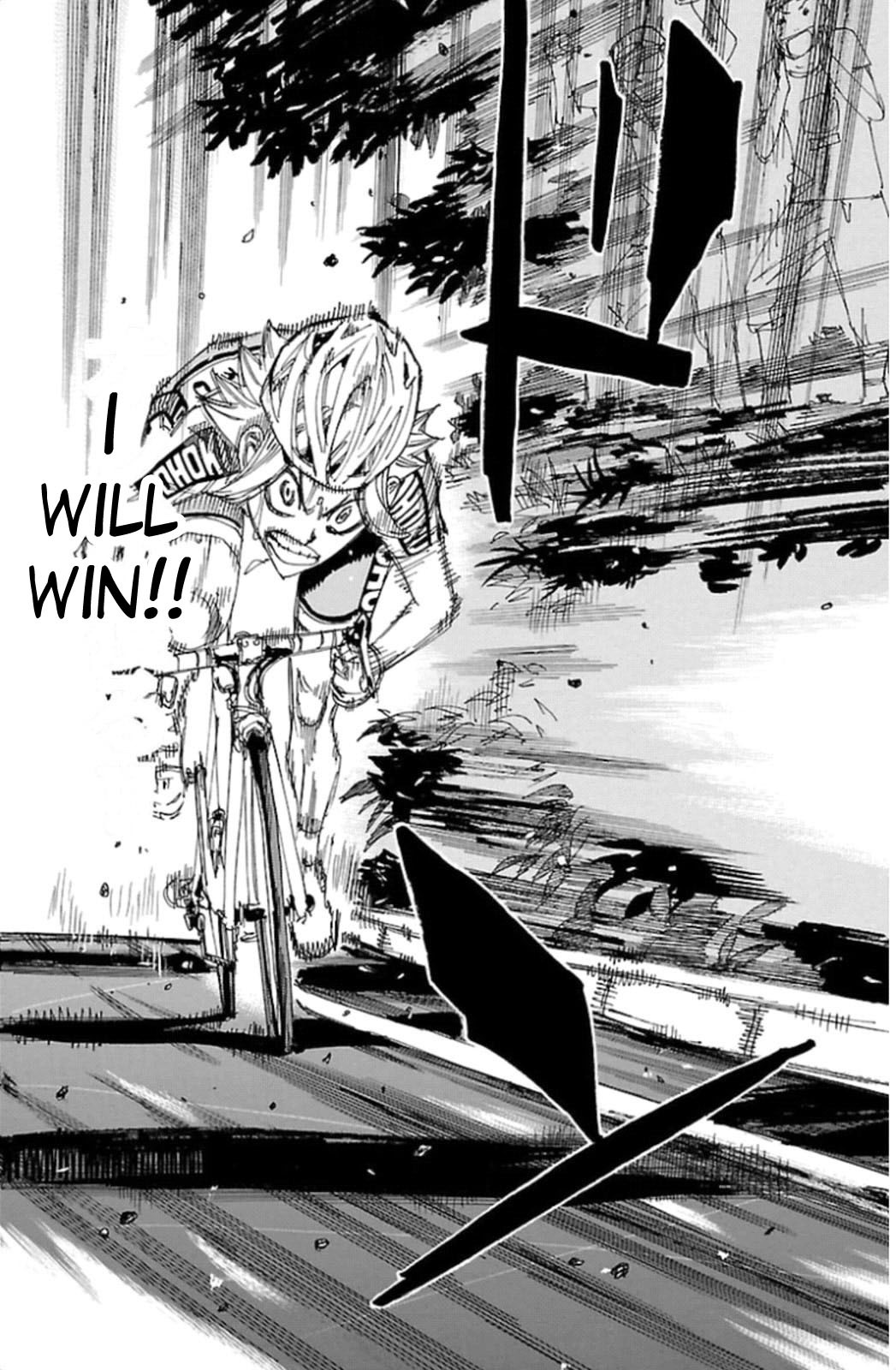 Yowamushi Pedal Chapter 312 page 4 - Chapter 312: The two sprinters