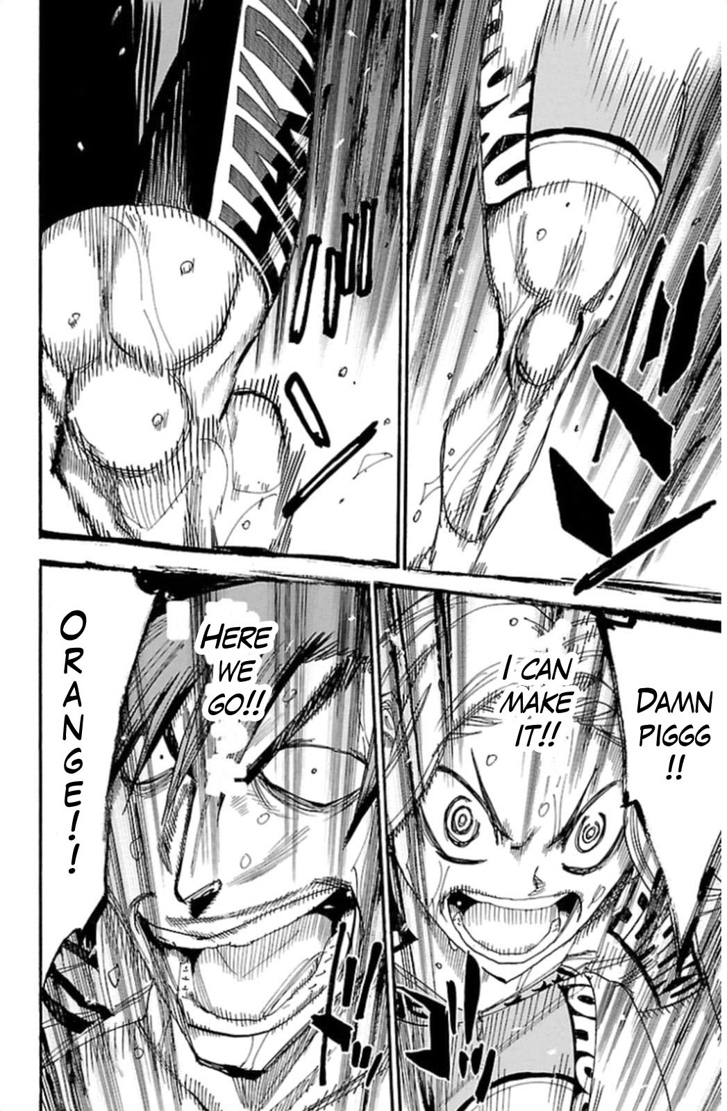 Yowamushi Pedal Chapter 312 page 6 - Chapter 312: The two sprinters