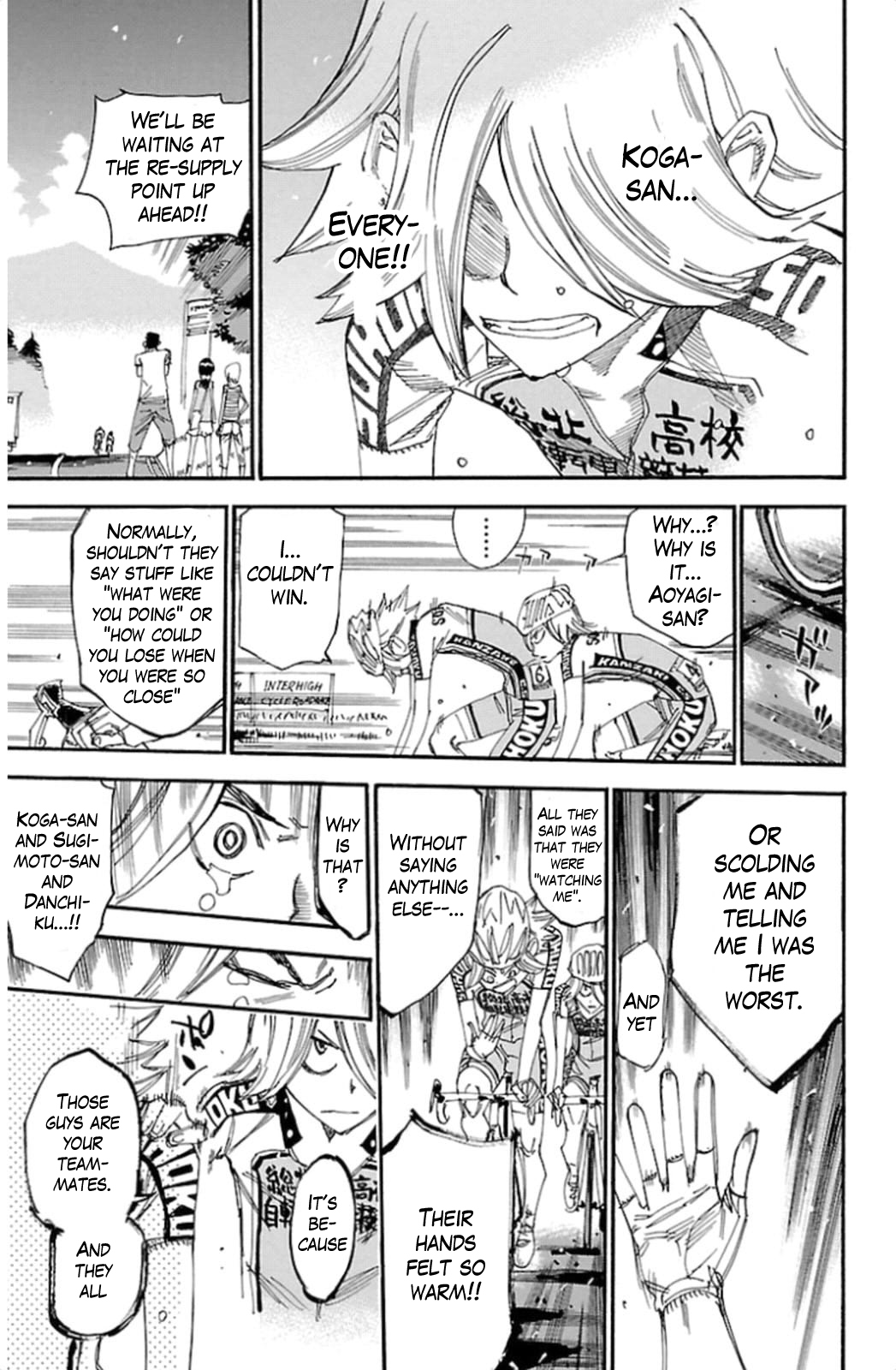 Yowamushi Pedal Chapter 314 page 10 - Chapter 314: Souhoku and Hakogaku