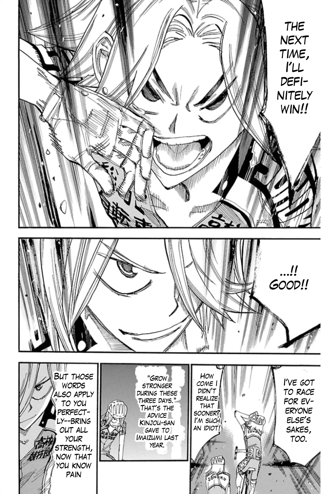 Yowamushi Pedal Chapter 314 page 13 - Chapter 314: Souhoku and Hakogaku