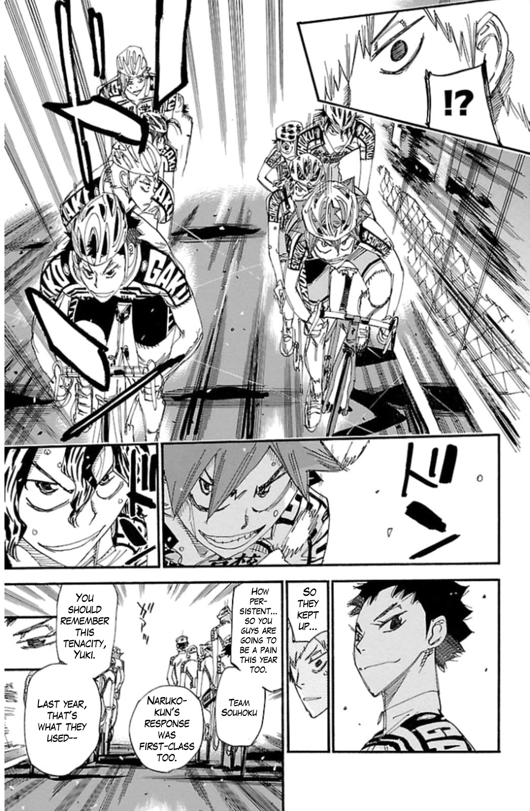 Yowamushi Pedal Chapter 314 page 16 - Chapter 314: Souhoku and Hakogaku