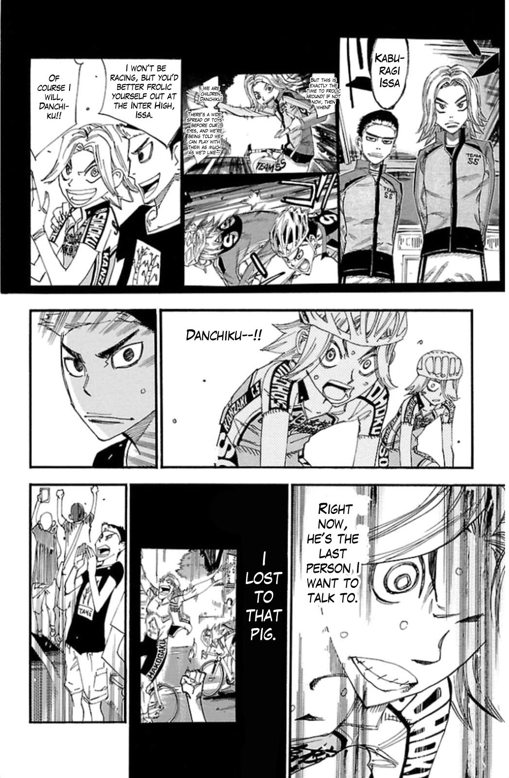 Yowamushi Pedal Chapter 314 page 4 - Chapter 314: Souhoku and Hakogaku