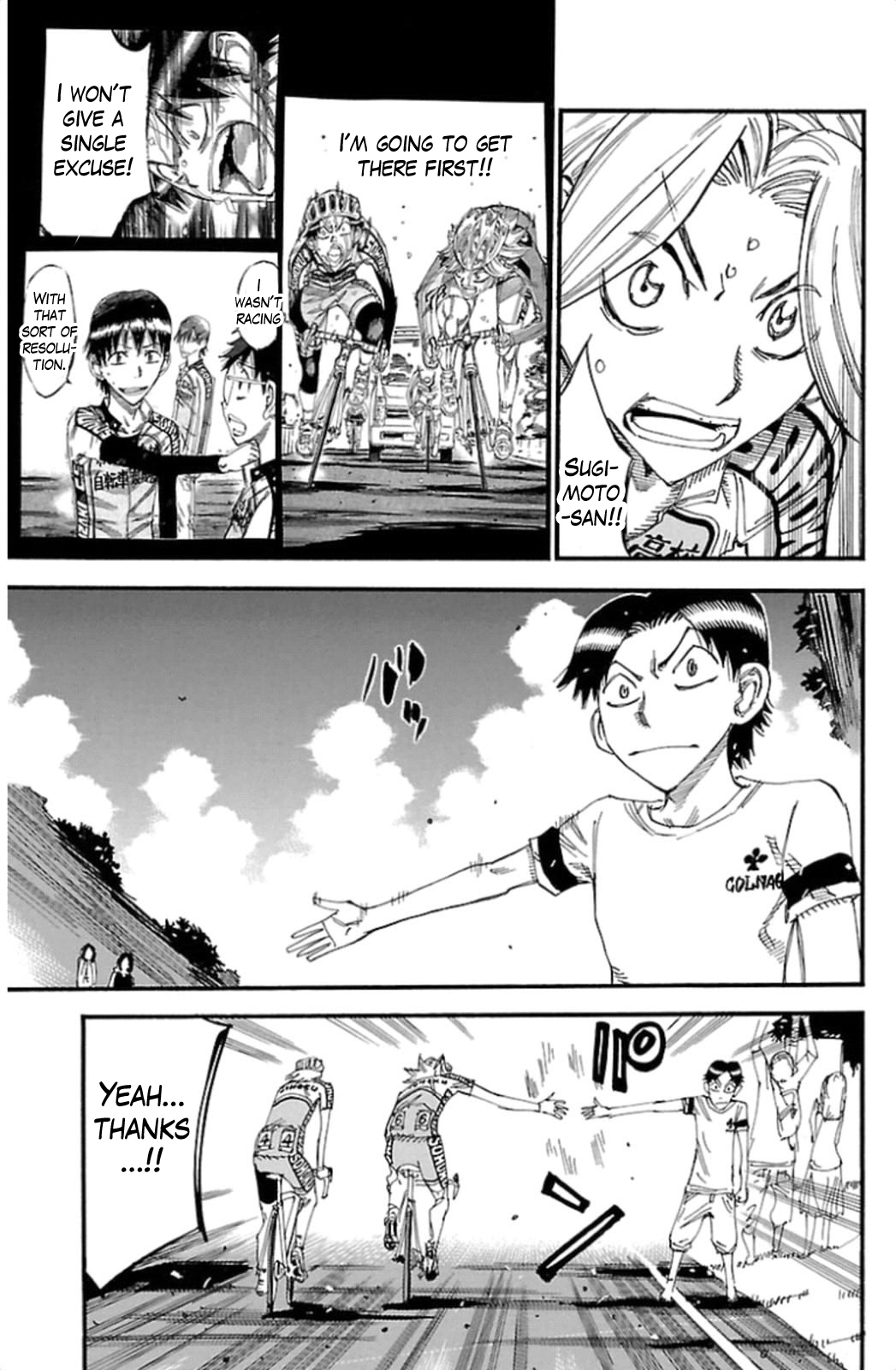 Yowamushi Pedal Chapter 314 page 8 - Chapter 314: Souhoku and Hakogaku