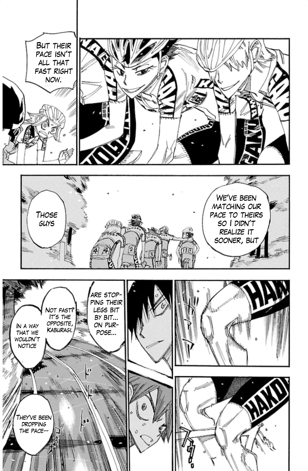 Yowamushi Pedal Chapter 315 page 15 - Chapter 315: Sakamichi, trapped