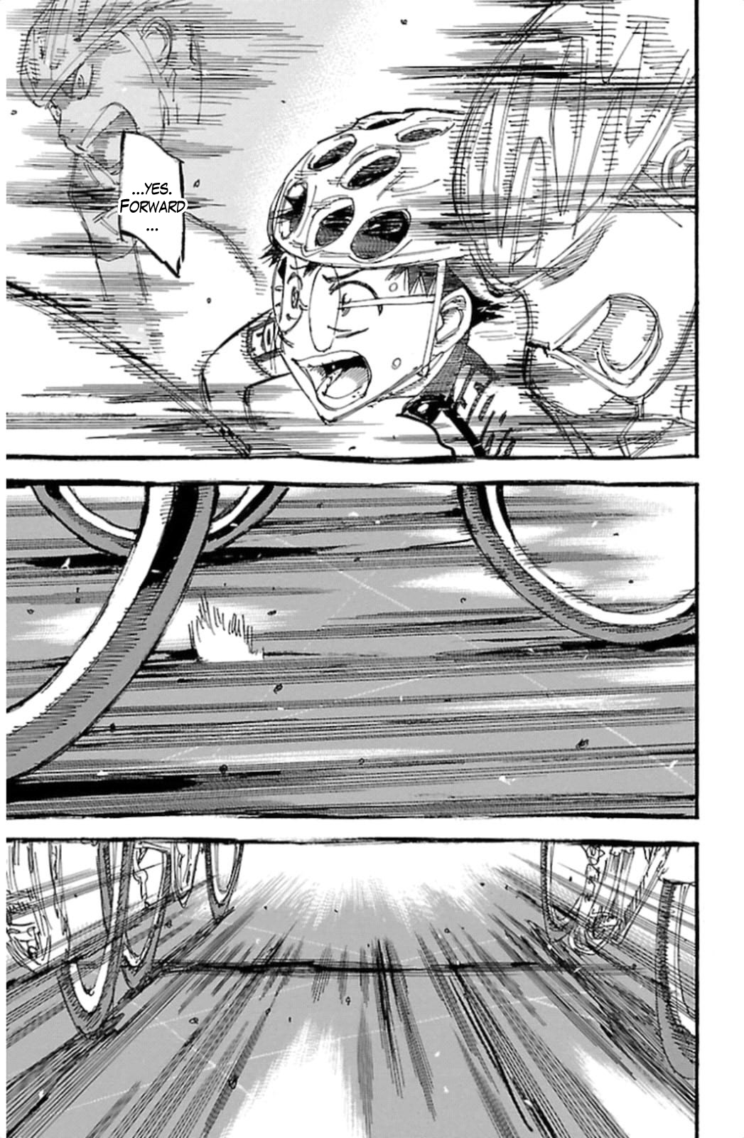 Yowamushi Pedal Chapter 315 page 19 - Chapter 315: Sakamichi, trapped