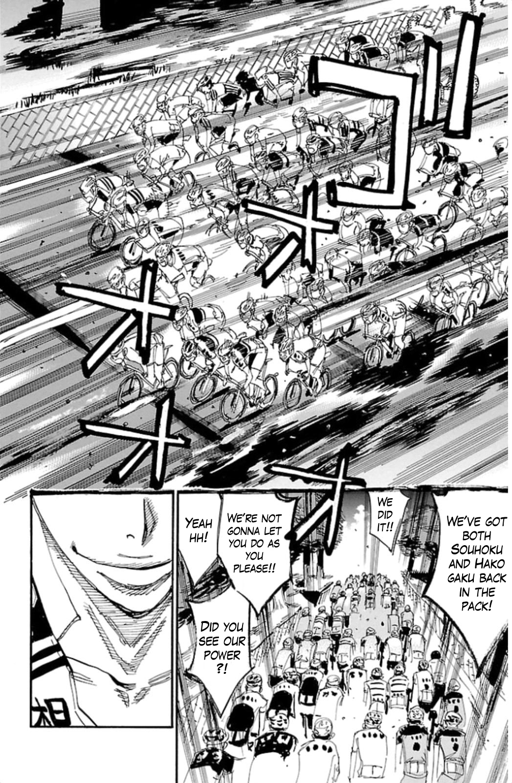 Yowamushi Pedal Chapter 315 page 20 - Chapter 315: Sakamichi, trapped