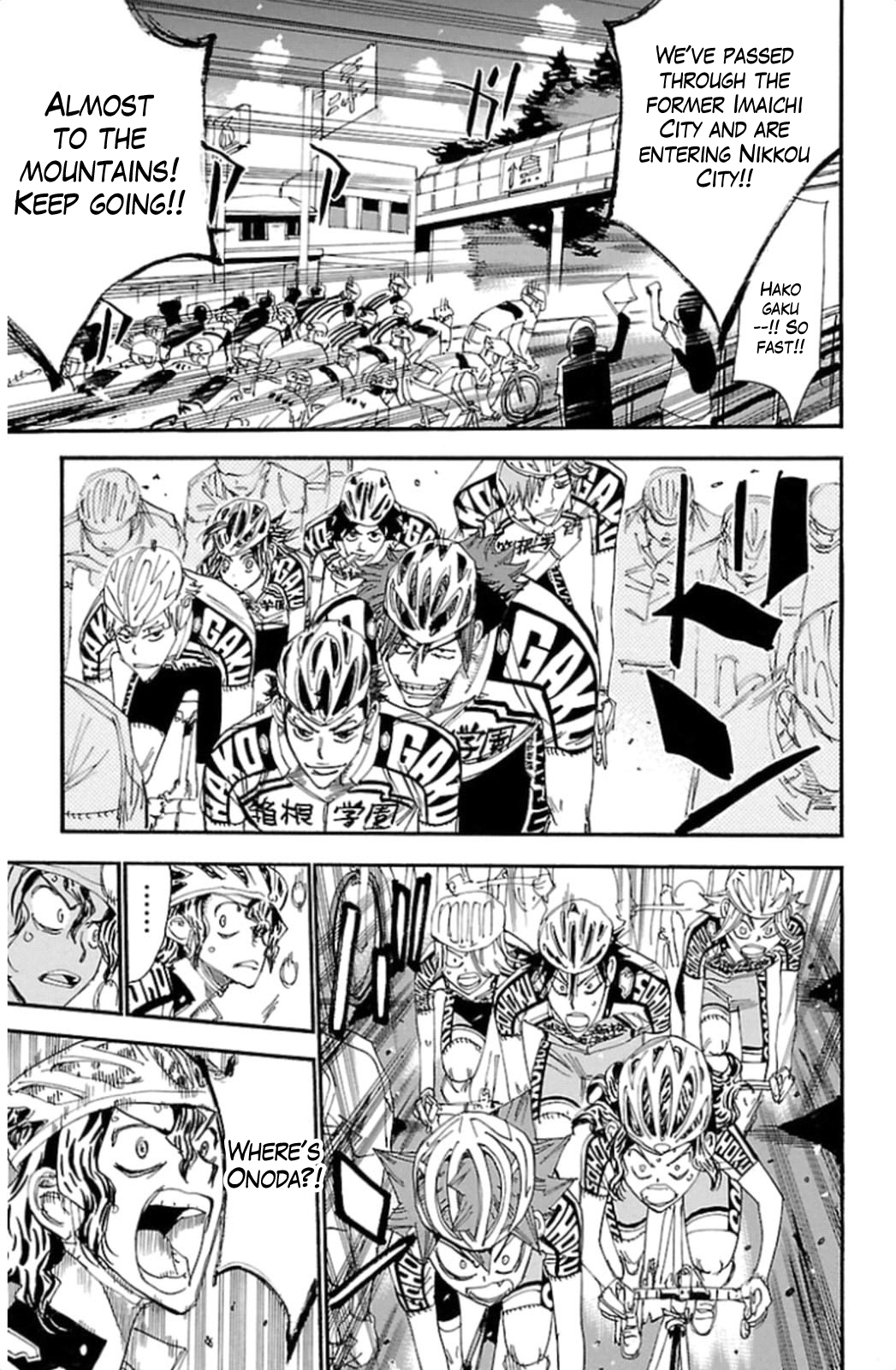 Yowamushi Pedal Chapter 315 page 21 - Chapter 315: Sakamichi, trapped