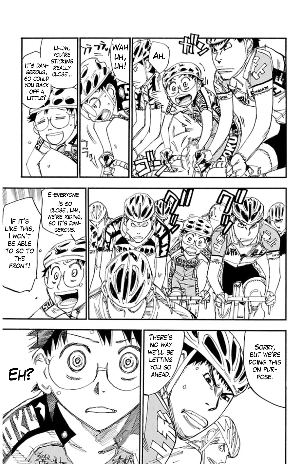 Yowamushi Pedal Chapter 315 page 23 - Chapter 315: Sakamichi, trapped