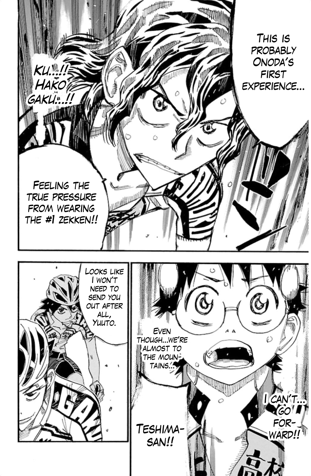 Yowamushi Pedal Chapter 315 page 26 - Chapter 315: Sakamichi, trapped