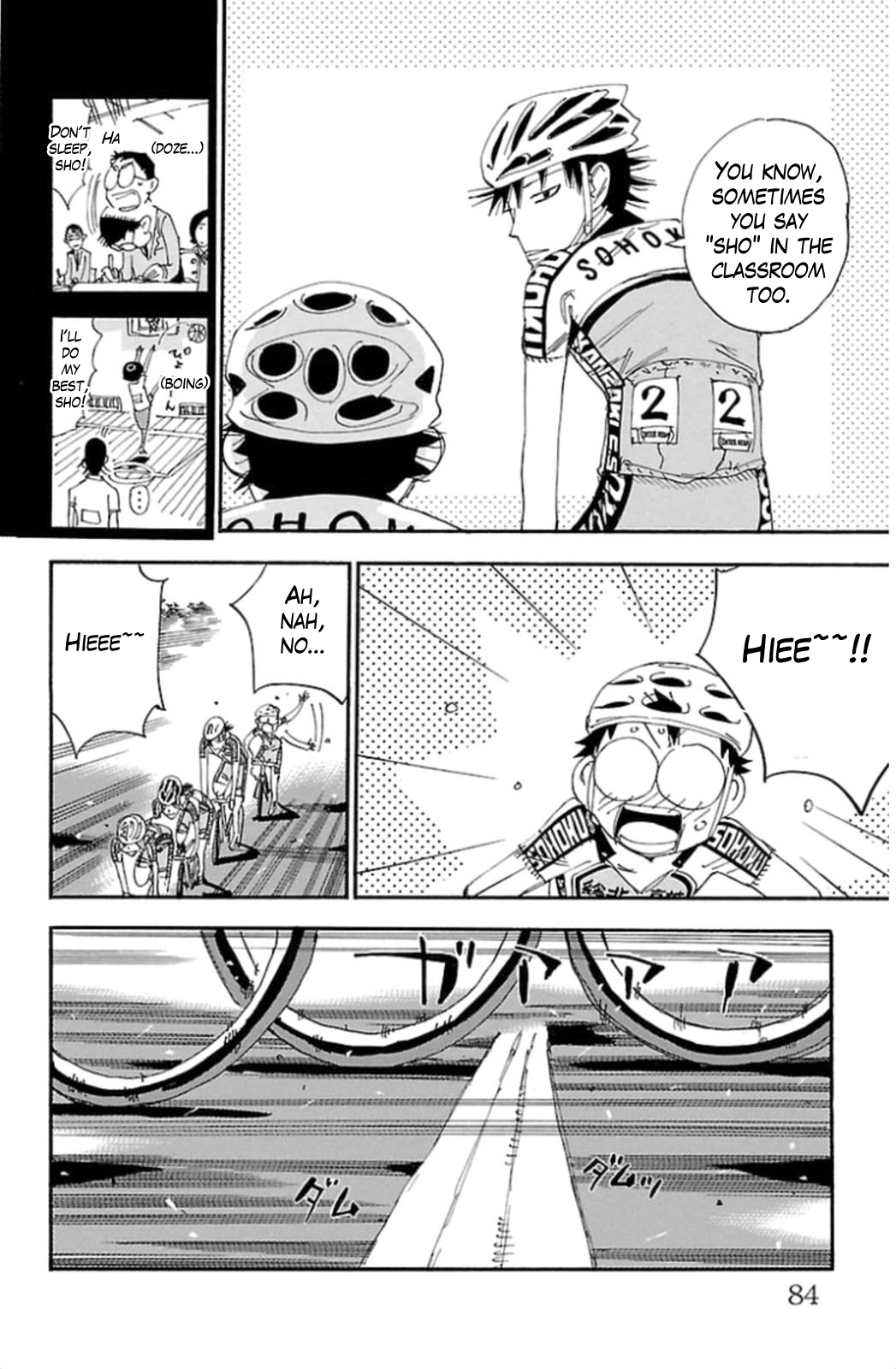 Yowamushi Pedal Chapter 315 page 8 - Chapter 315: Sakamichi, trapped