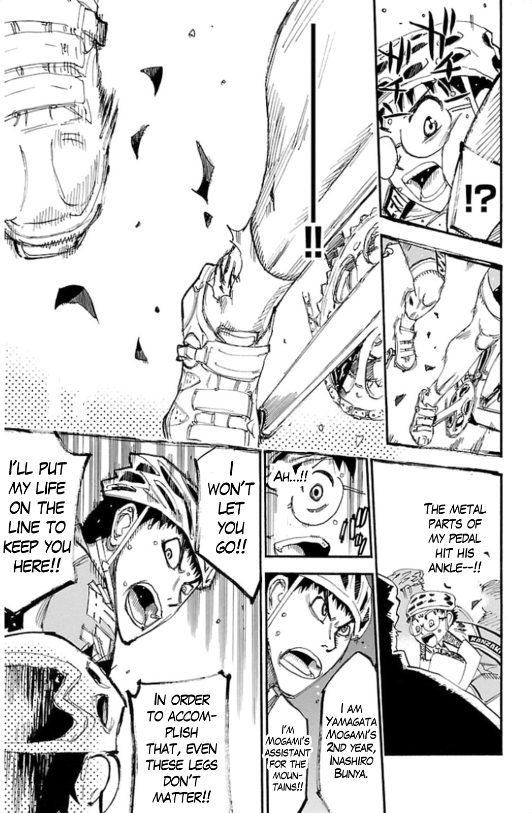 Yowamushi Pedal Chapter 316 page 13 - Chapter 316: The pressure of the #1 zekken