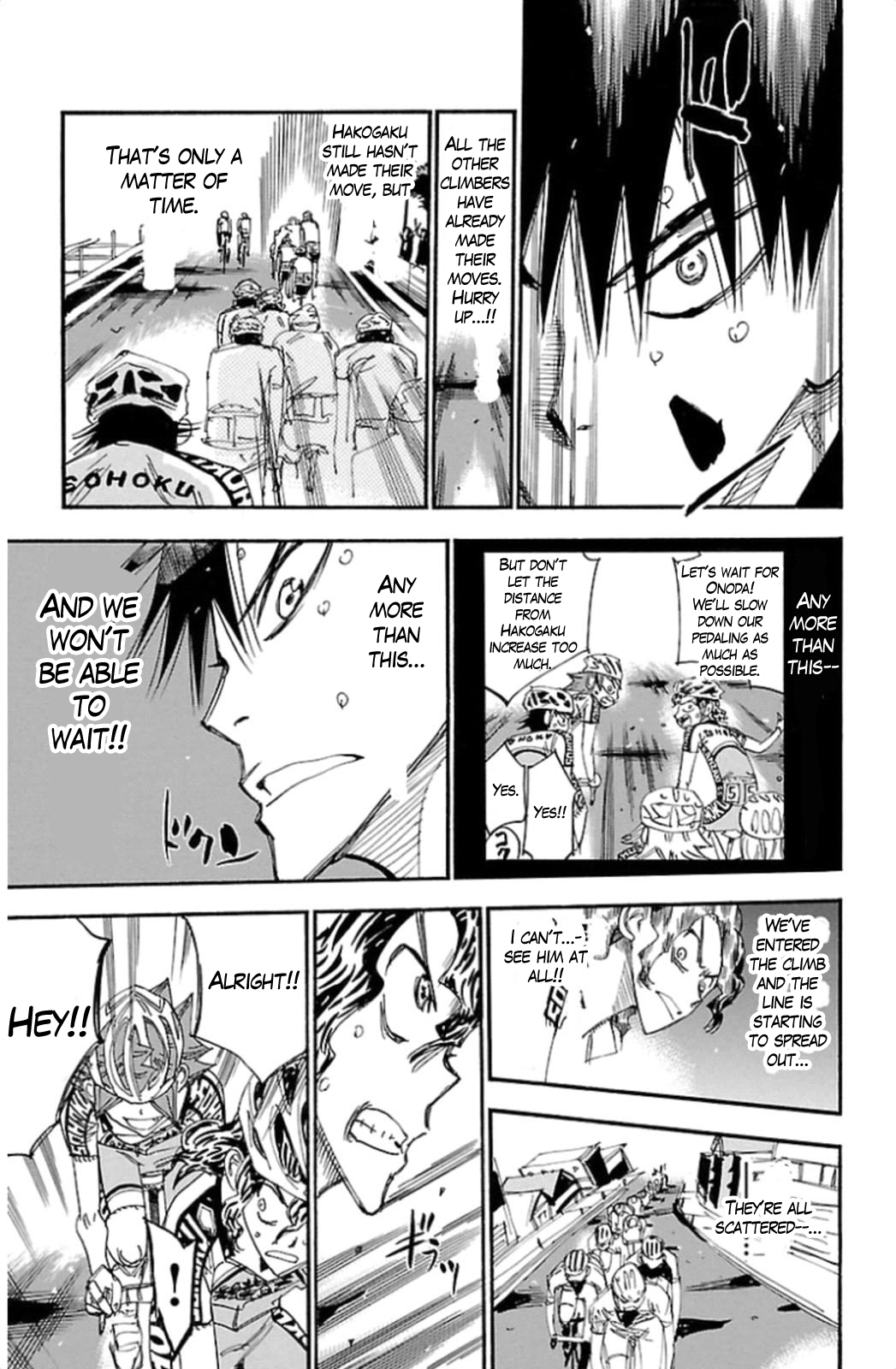 Yowamushi Pedal Chapter 316 page 19 - Chapter 316: The pressure of the #1 zekken