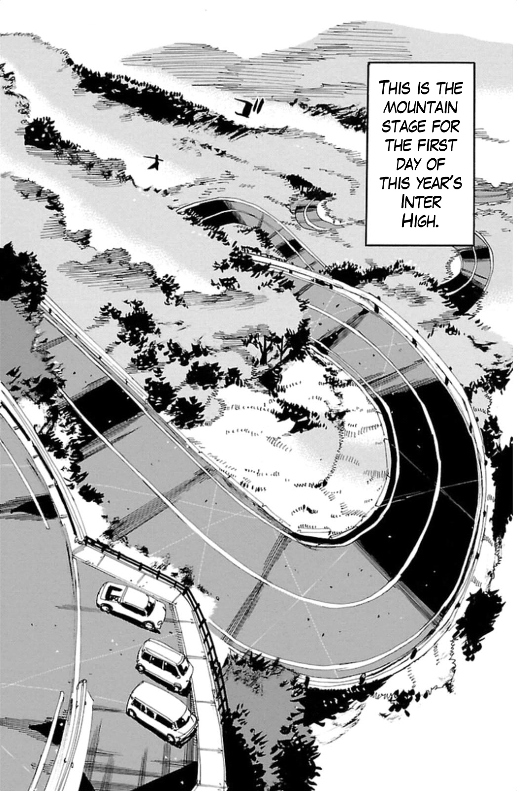 Yowamushi Pedal Chapter 316 page 2 - Chapter 316: The pressure of the #1 zekken