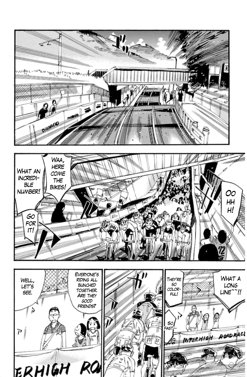 Yowamushi Pedal Chapter 316 page 4 - Chapter 316: The pressure of the #1 zekken