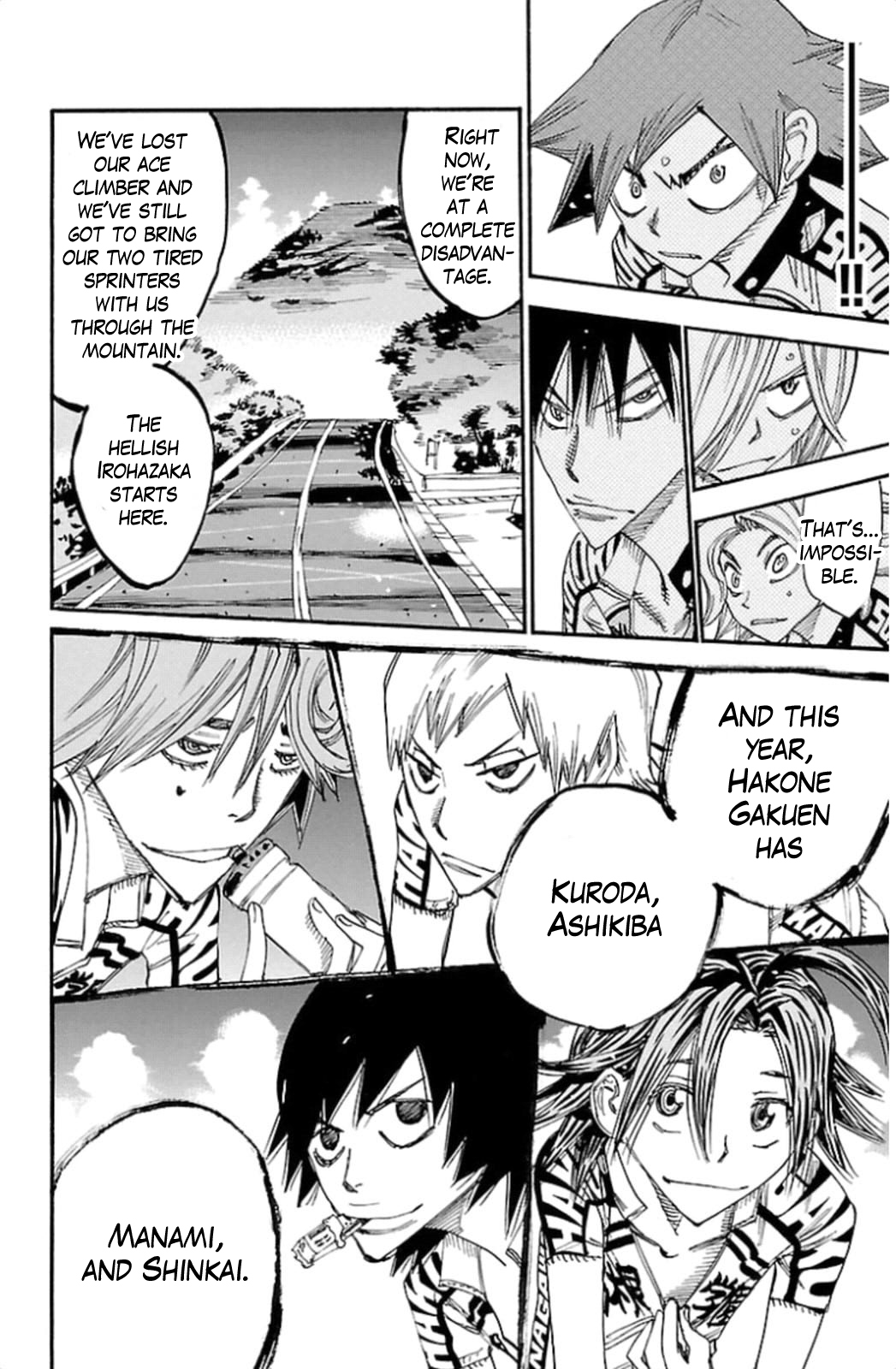 Yowamushi Pedal Chapter 317 page 20 - Chapter 317: Inescapable net