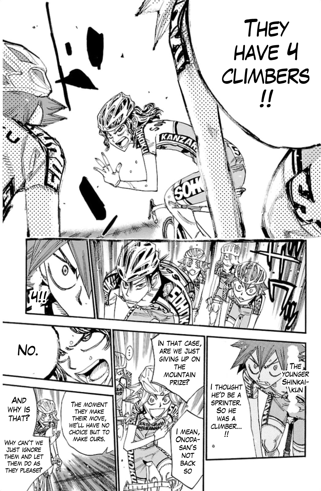 Yowamushi Pedal Chapter 317 page 21 - Chapter 317: Inescapable net