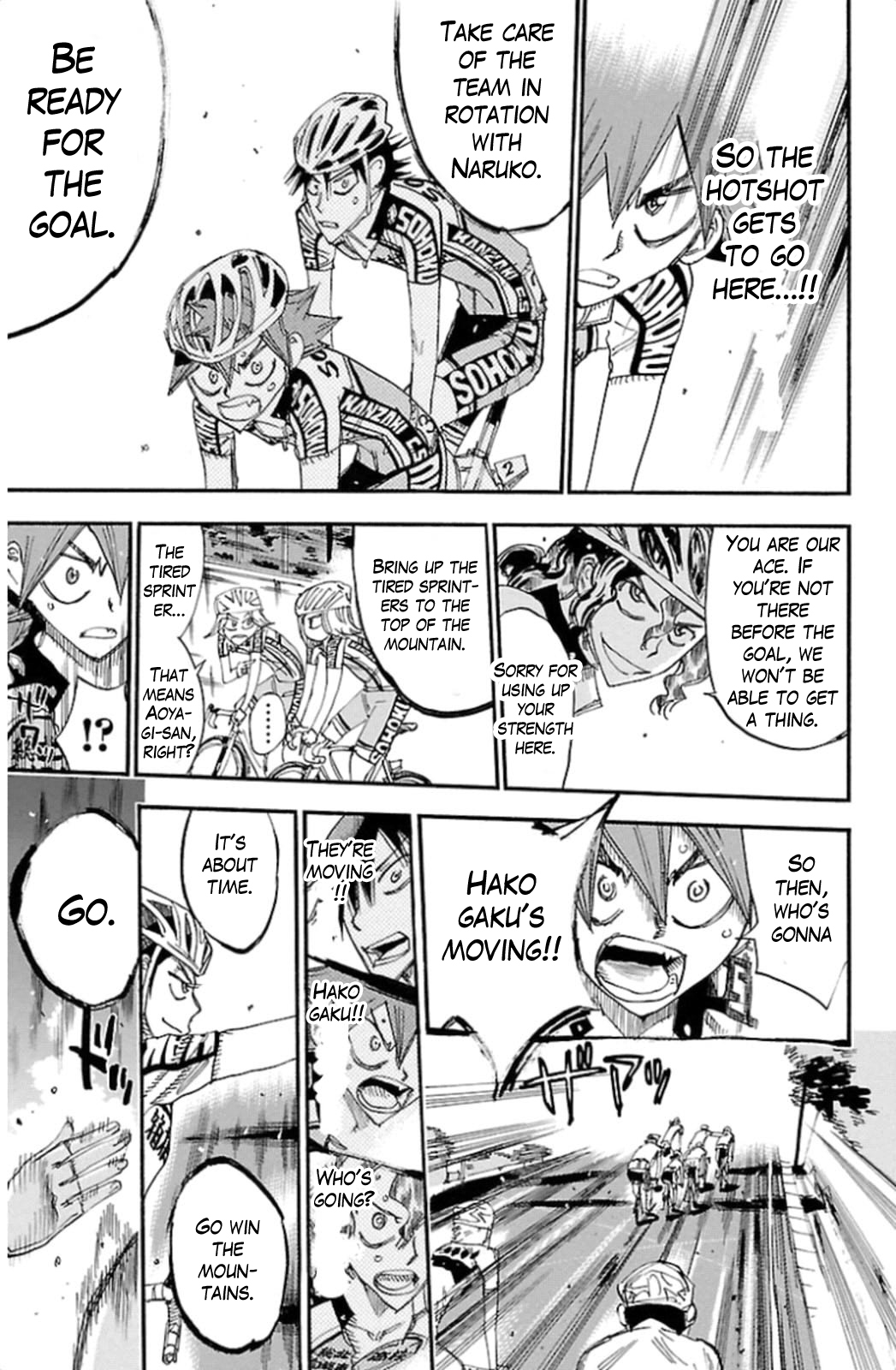 Yowamushi Pedal Chapter 317 page 23 - Chapter 317: Inescapable net