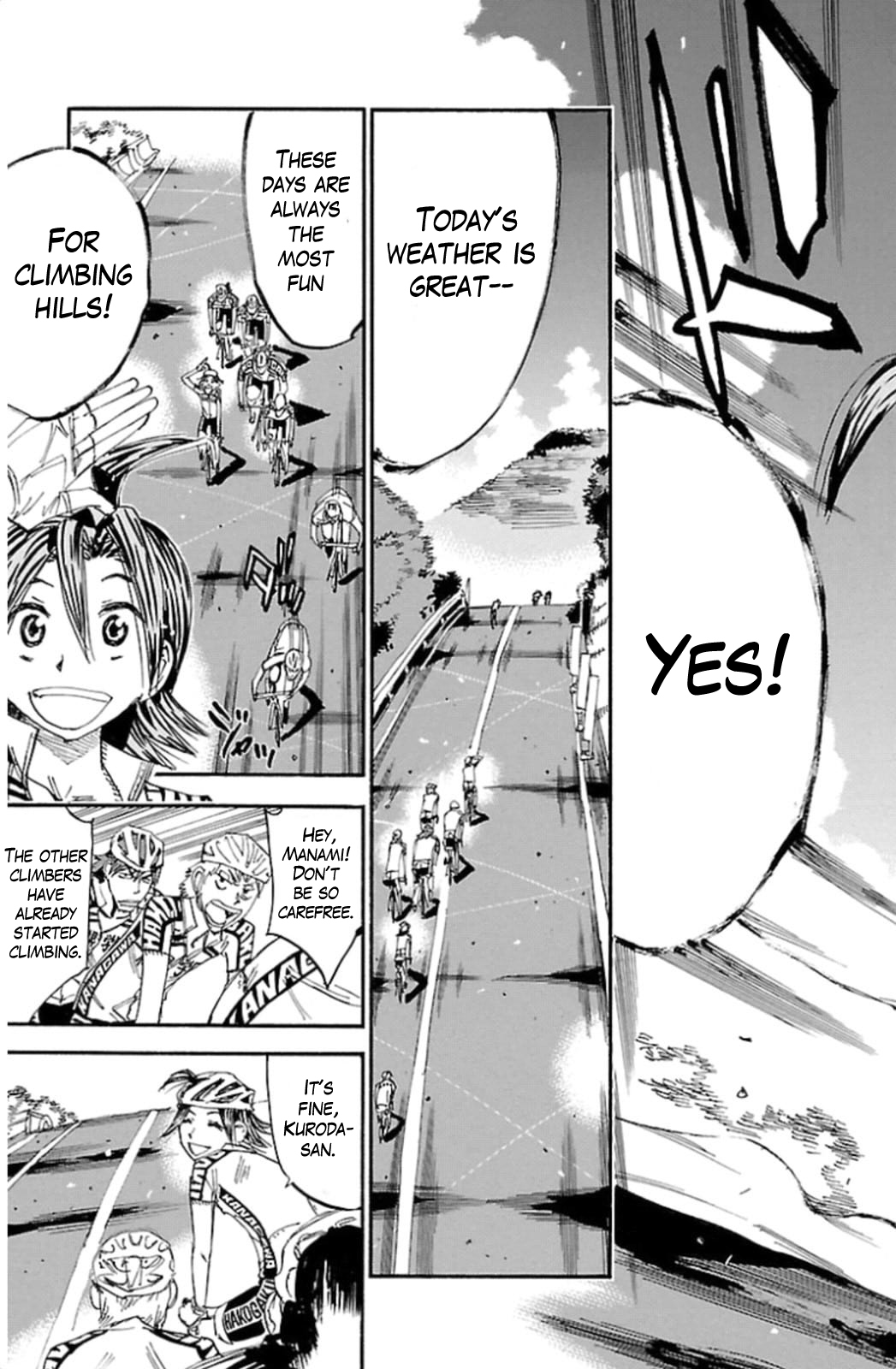Yowamushi Pedal Chapter 317 page 25 - Chapter 317: Inescapable net
