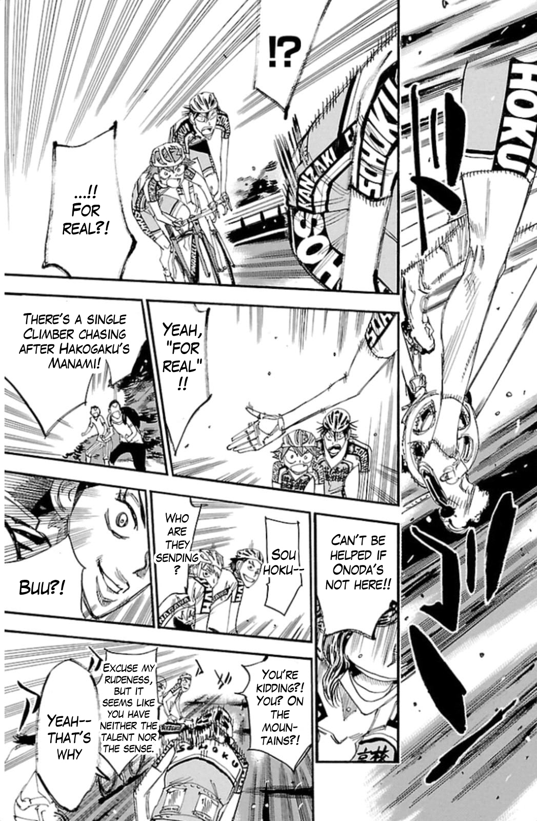 Yowamushi Pedal Chapter 317 page 27 - Chapter 317: Inescapable net