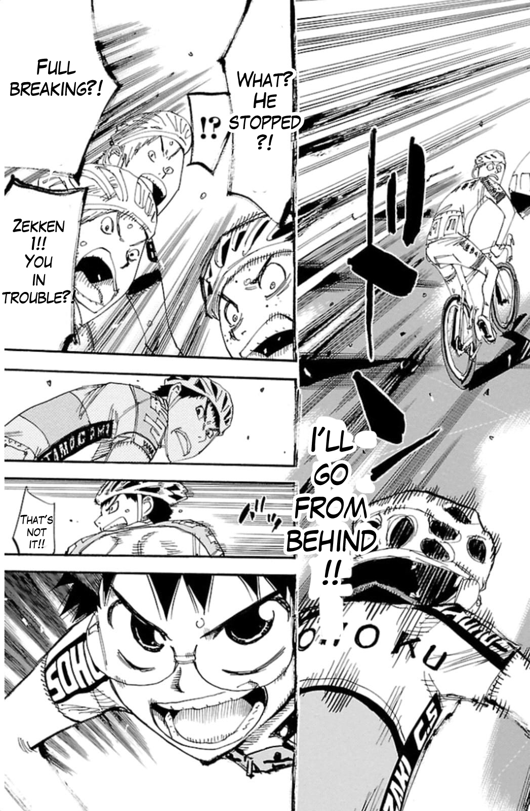Yowamushi Pedal Chapter 317 page 7 - Chapter 317: Inescapable net
