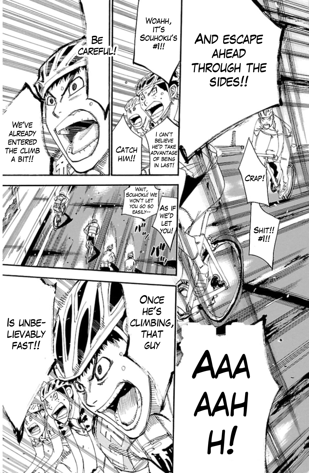 Yowamushi Pedal Chapter 317 page 9 - Chapter 317: Inescapable net