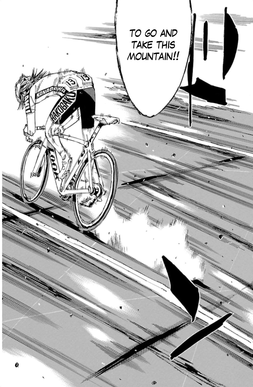 Yowamushi Pedal Chapter 318 page 13 - Chapter 318: Teshima junta!