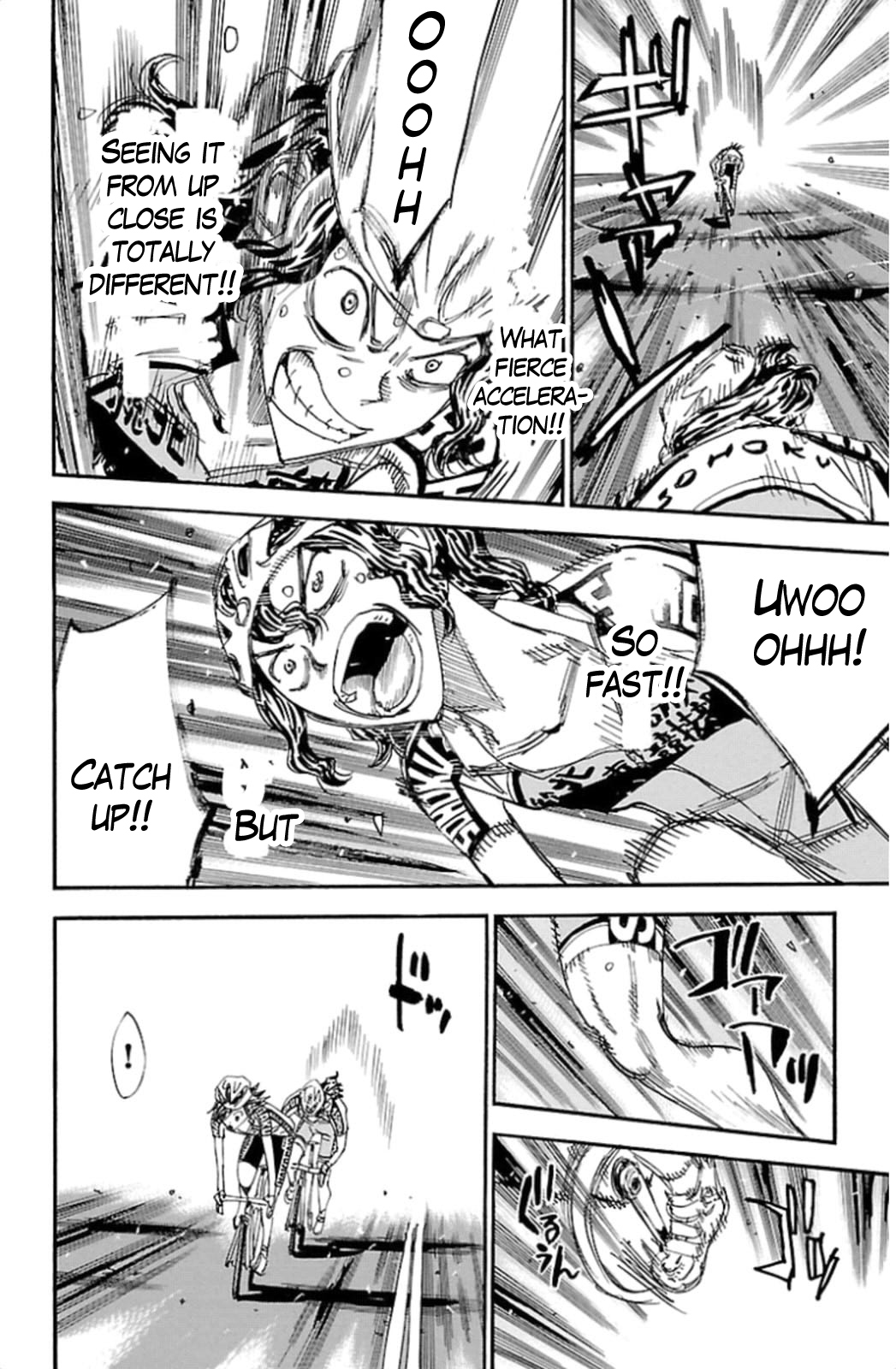 Yowamushi Pedal Chapter 318 page 14 - Chapter 318: Teshima junta!
