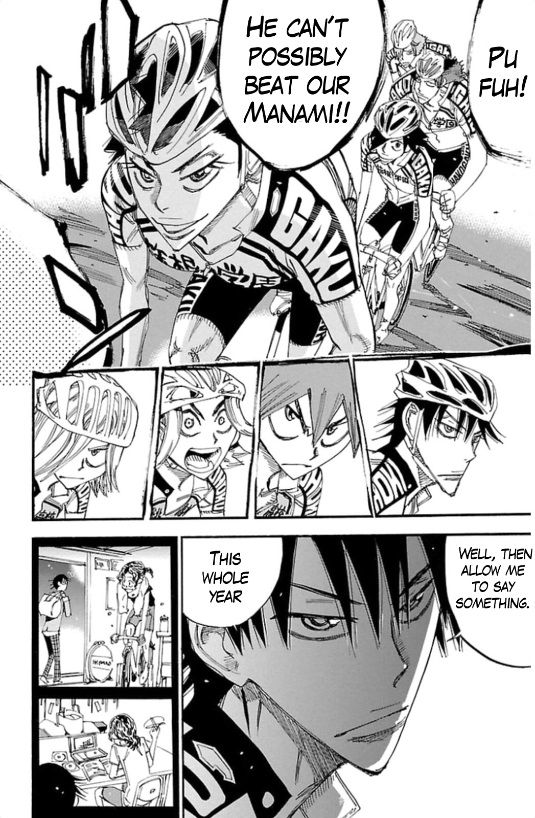 Yowamushi Pedal Chapter 318 page 6 - Chapter 318: Teshima junta!