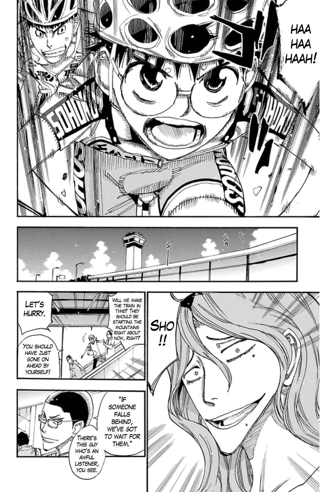 Yowamushi Pedal Chapter 319 page 14 - Chapter 319: Sho!