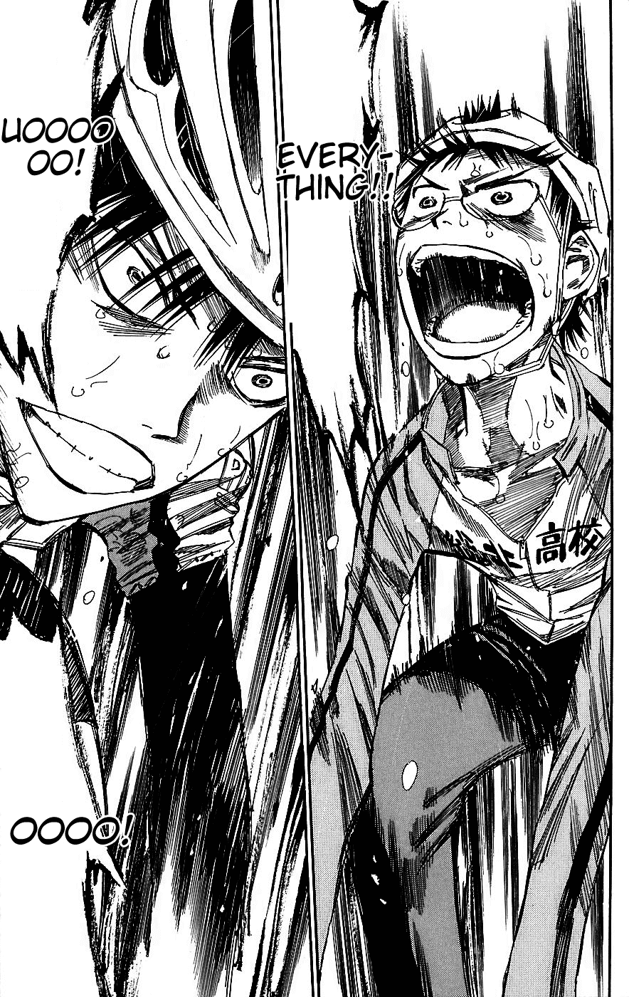 Yowamushi Pedal Chapter 32 page 10 - Chapter 32: Full Speed Ahead