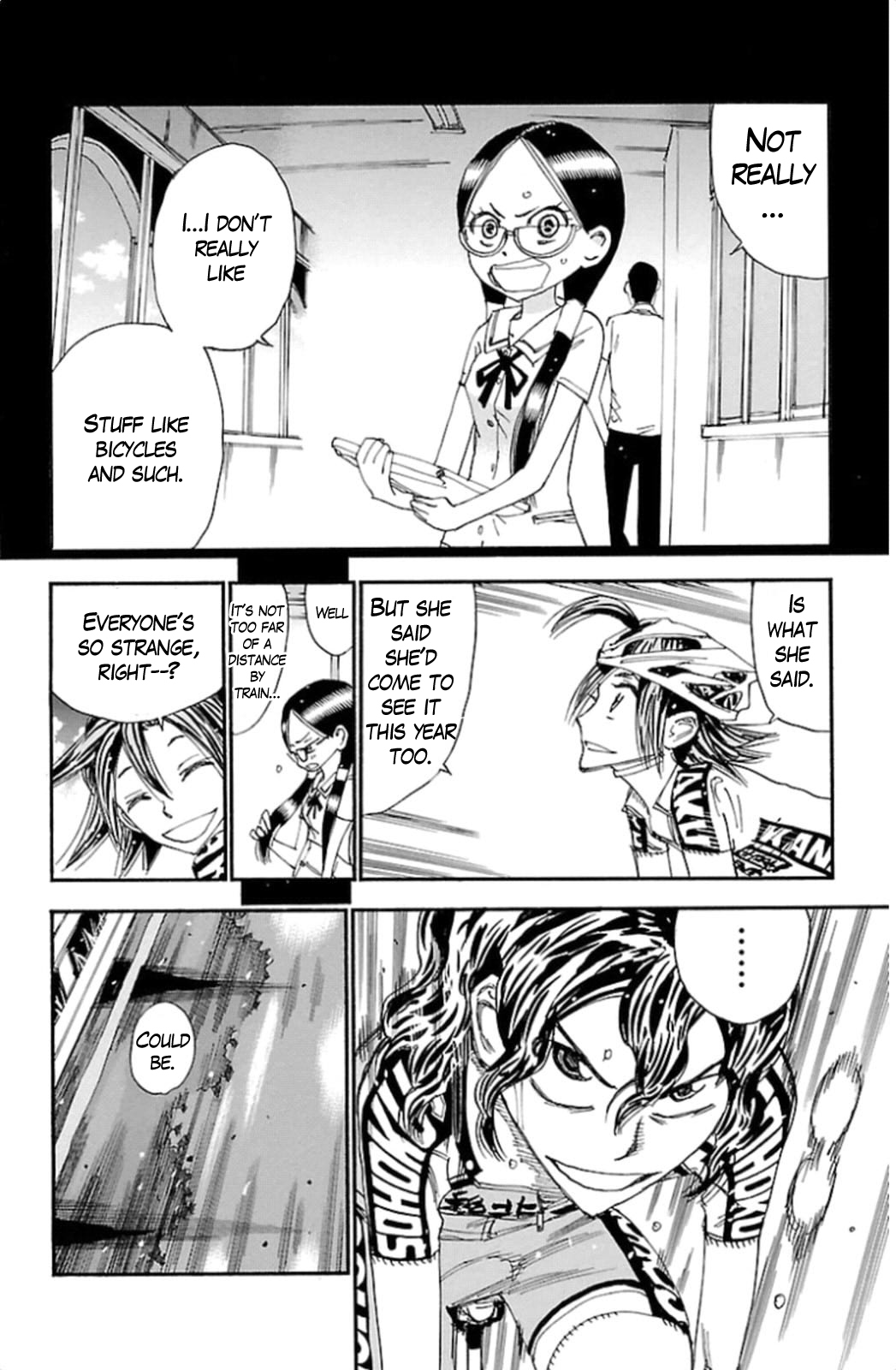 Yowamushi Pedal Chapter 320 page 10 - Chapter 320: Teshima's challenge!!