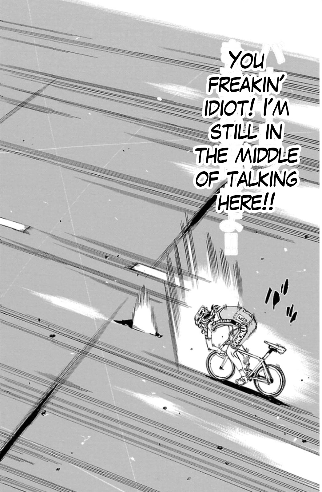 Yowamushi Pedal Chapter 320 page 12 - Chapter 320: Teshima's challenge!!