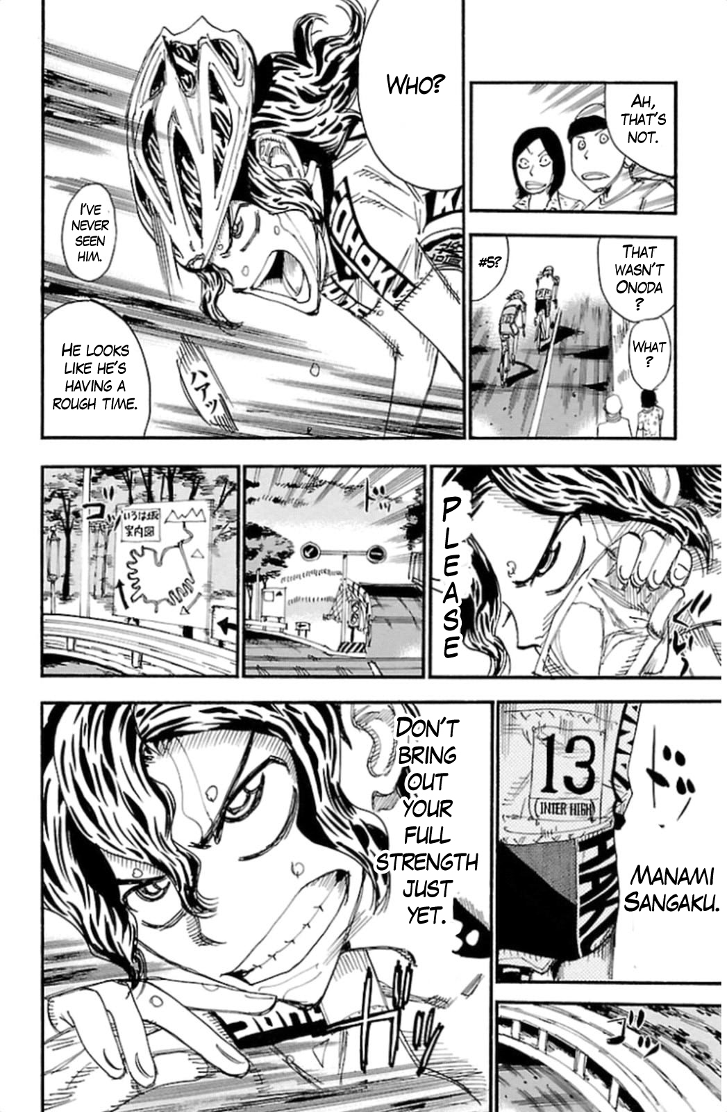 Yowamushi Pedal Chapter 320 page 6 - Chapter 320: Teshima's challenge!!