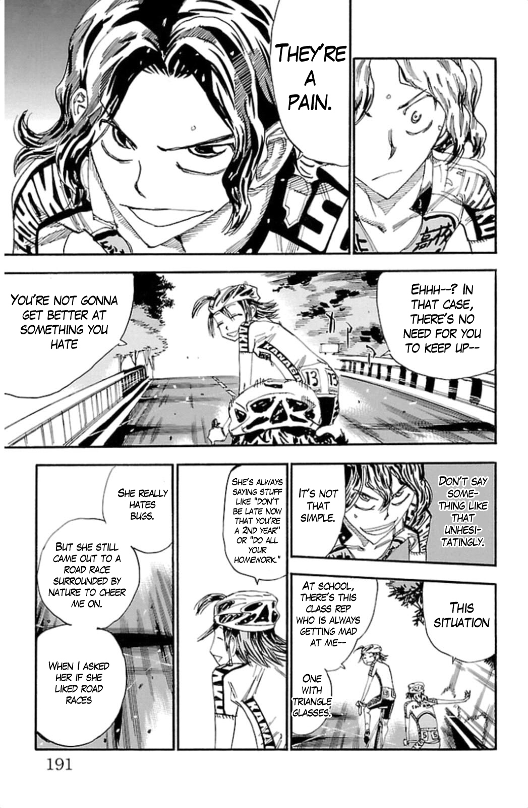 Yowamushi Pedal Chapter 320 page 9 - Chapter 320: Teshima's challenge!!