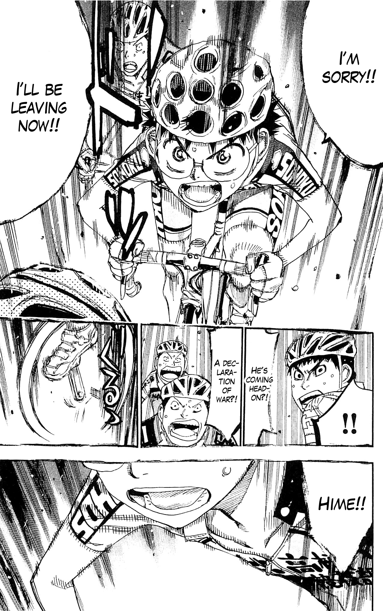 Yowamushi Pedal Chapter 321 page 14 - Chapter 321: Message