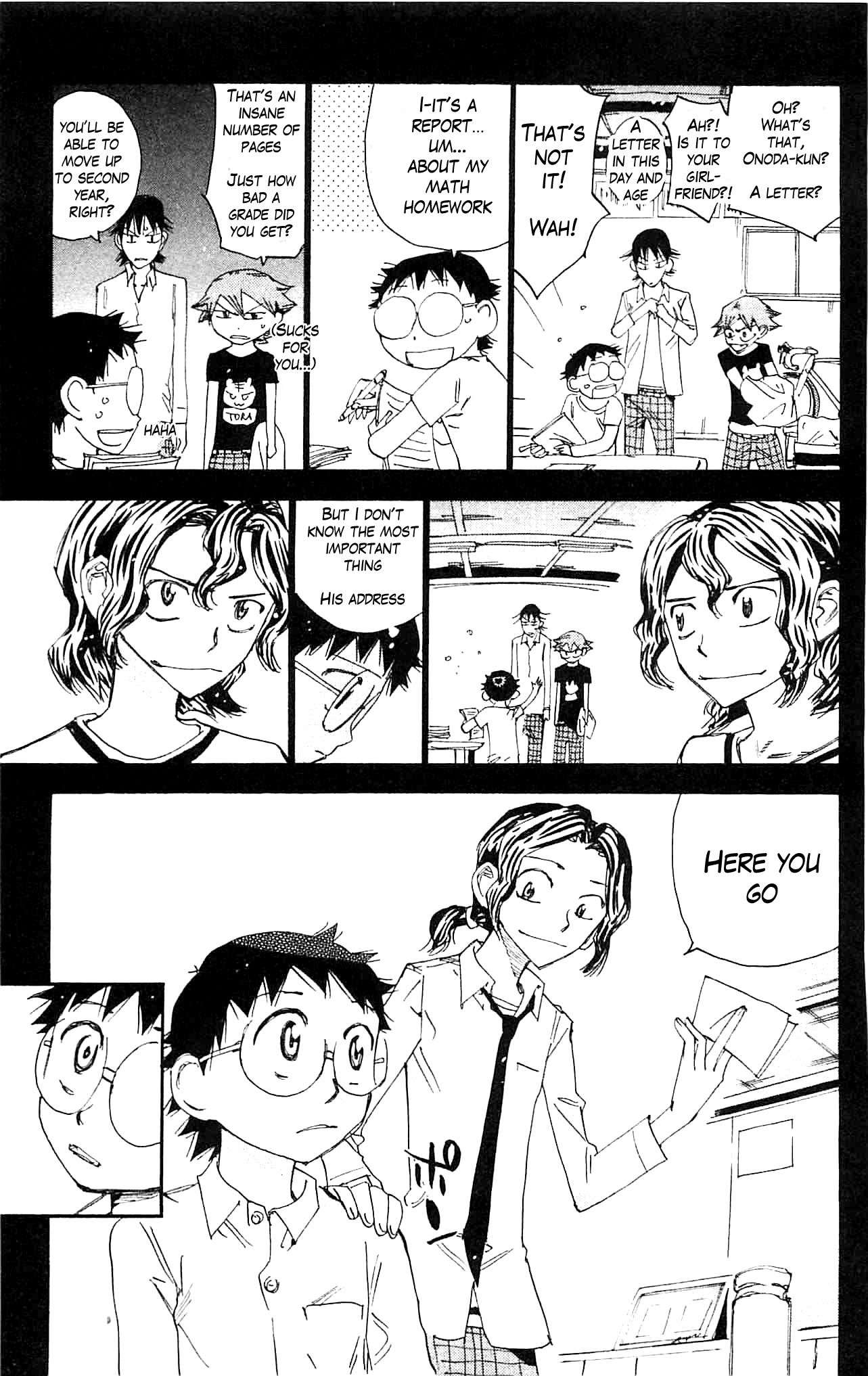Yowamushi Pedal Chapter 321 page 6 - Chapter 321: Message