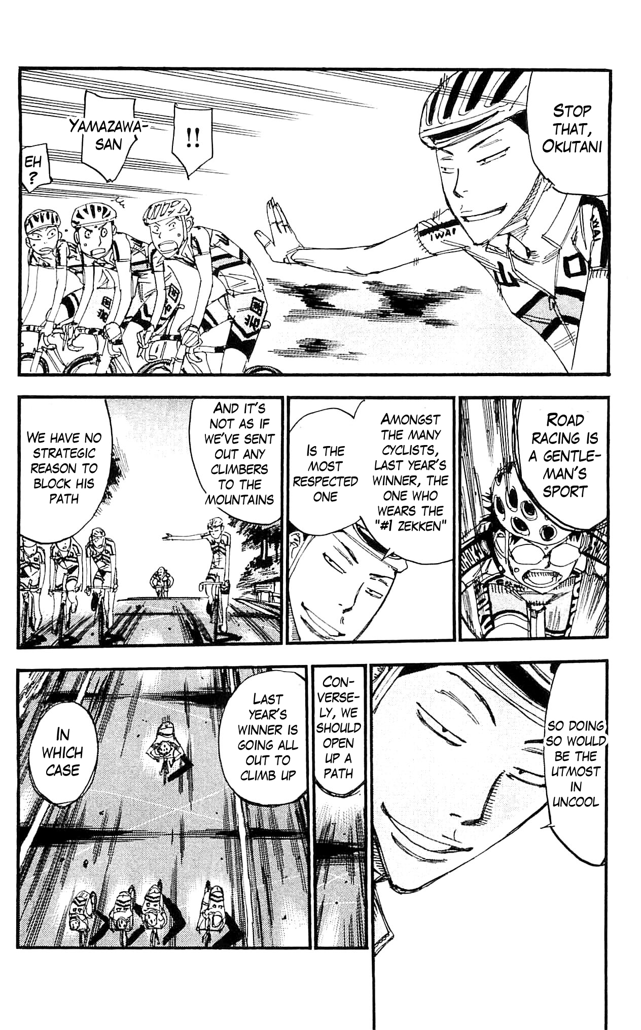 Yowamushi Pedal Chapter 322 page 14 - Chapter 322: Pedal, pedal!!