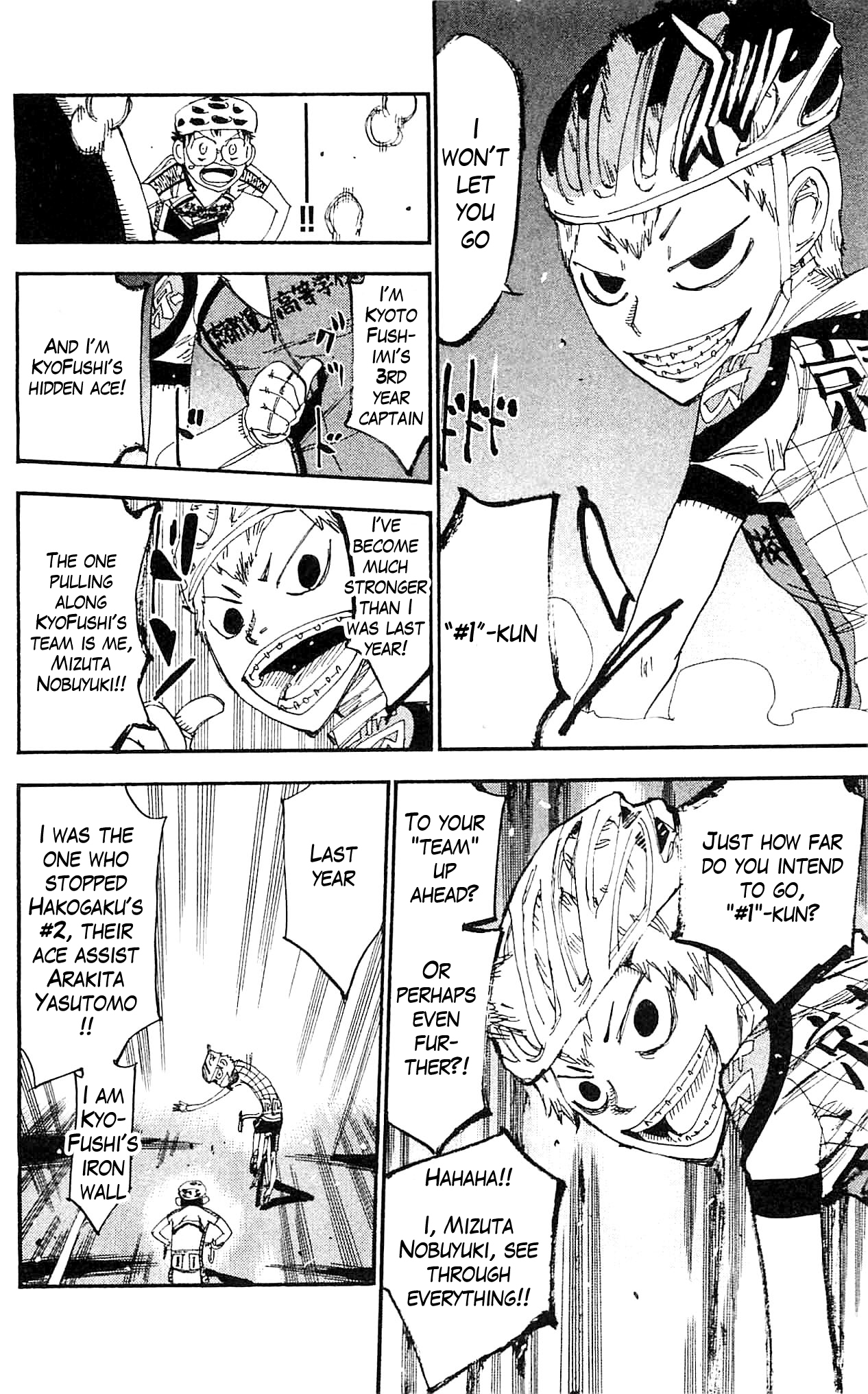 Yowamushi Pedal Chapter 323 page 10 - Chapter 323: Kyoto fushimi