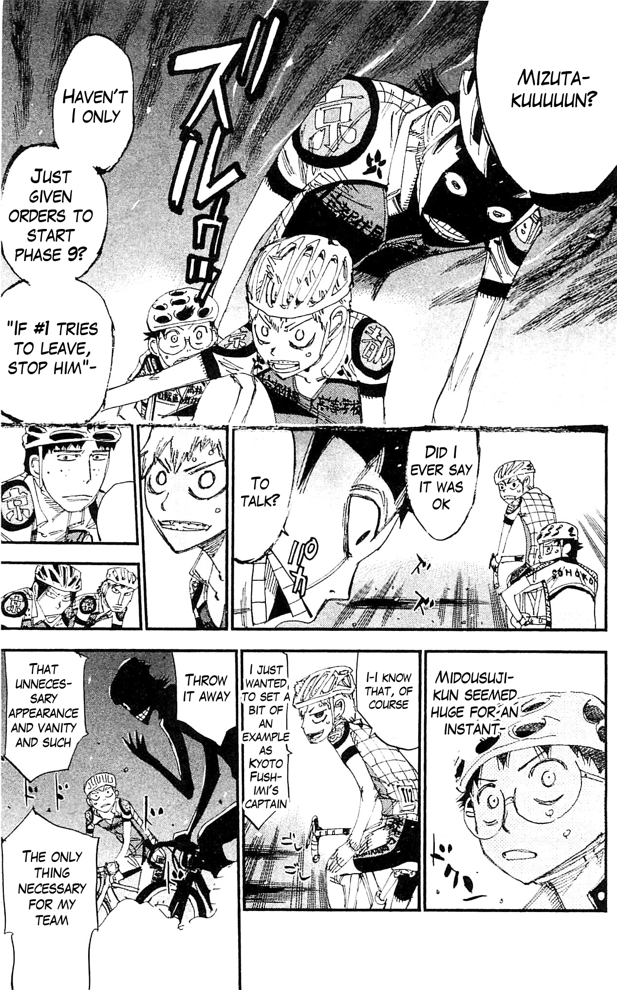 Yowamushi Pedal Chapter 323 page 11 - Chapter 323: Kyoto fushimi