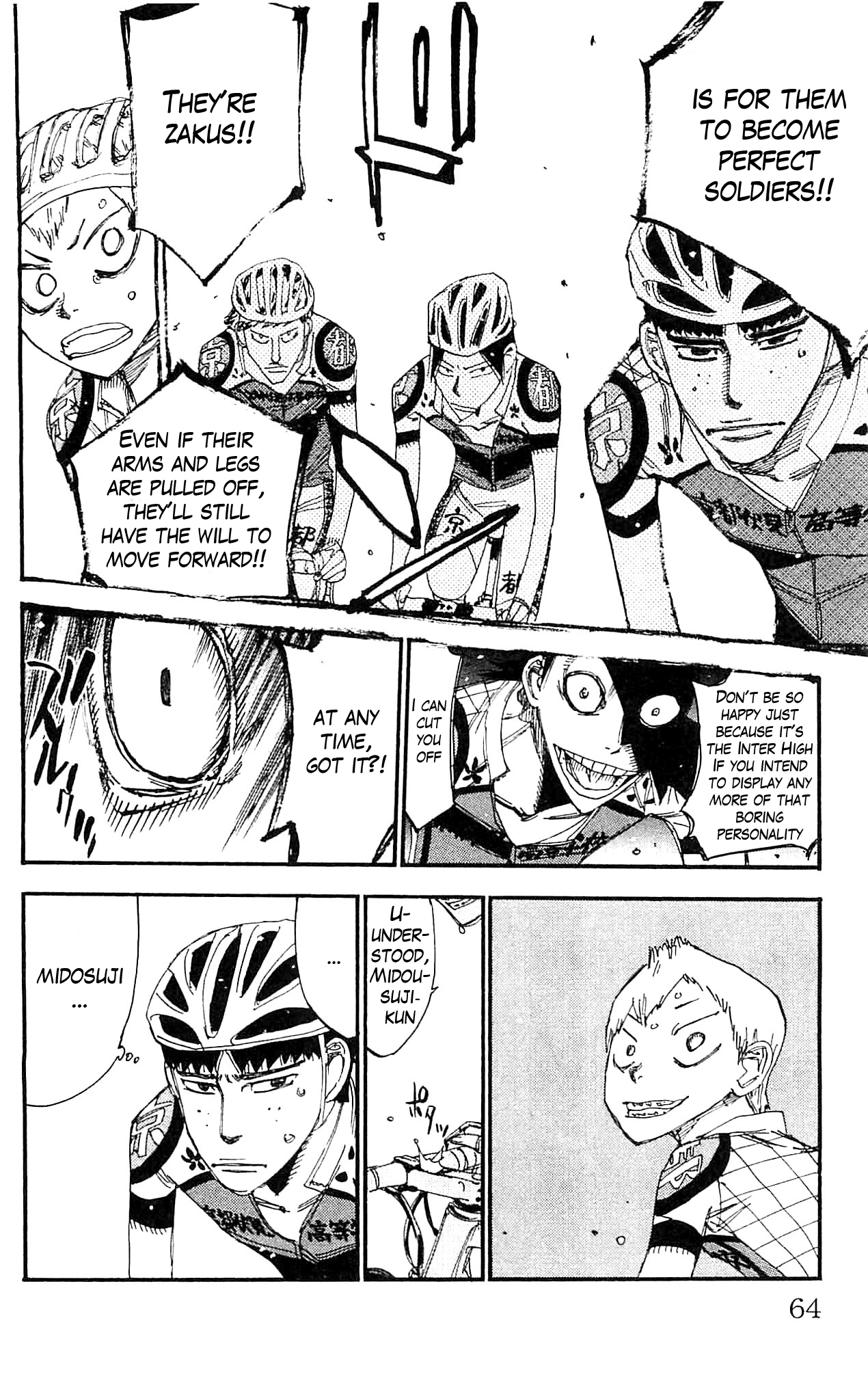 Yowamushi Pedal Chapter 323 page 12 - Chapter 323: Kyoto fushimi