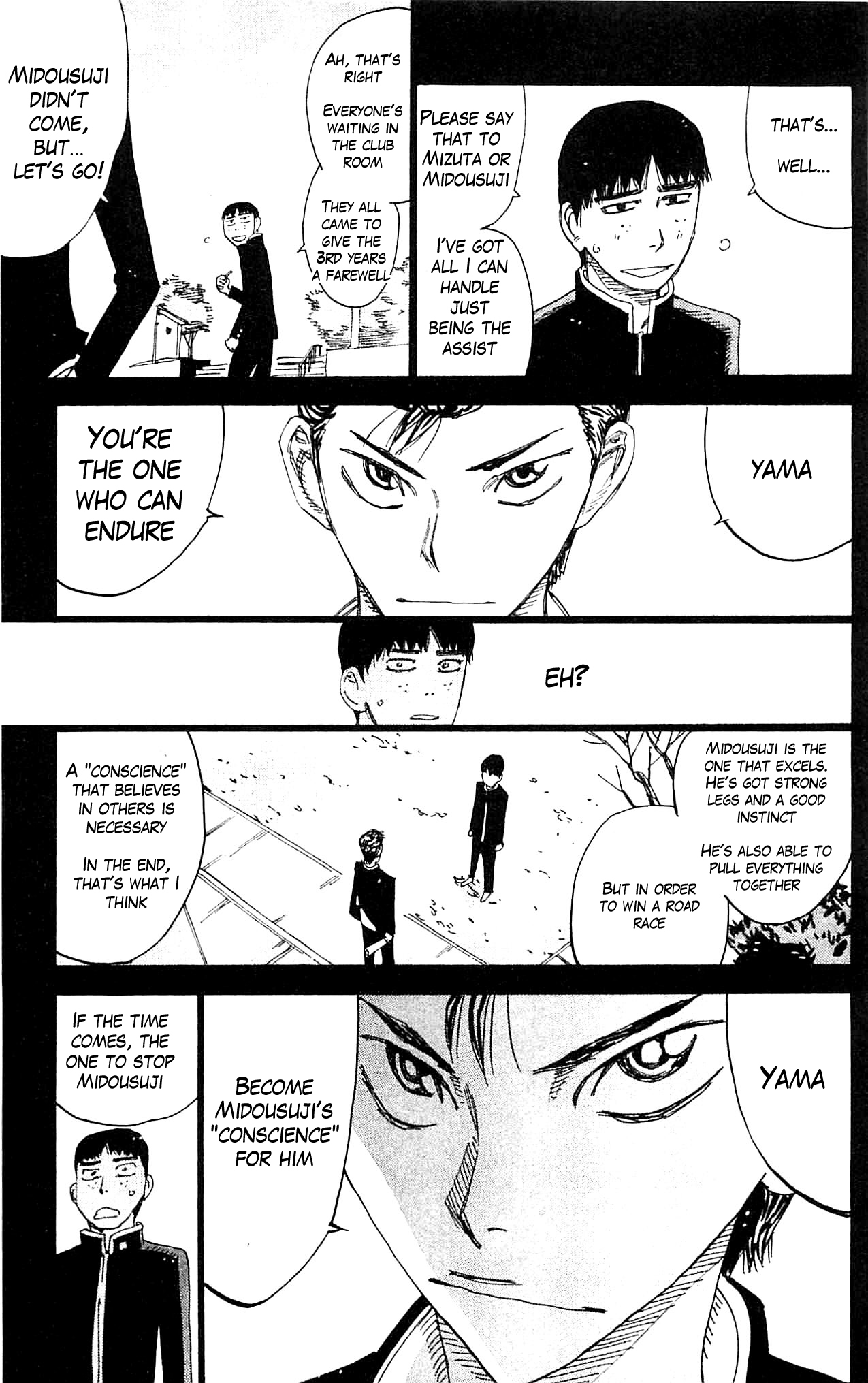 Yowamushi Pedal Chapter 323 page 15 - Chapter 323: Kyoto fushimi