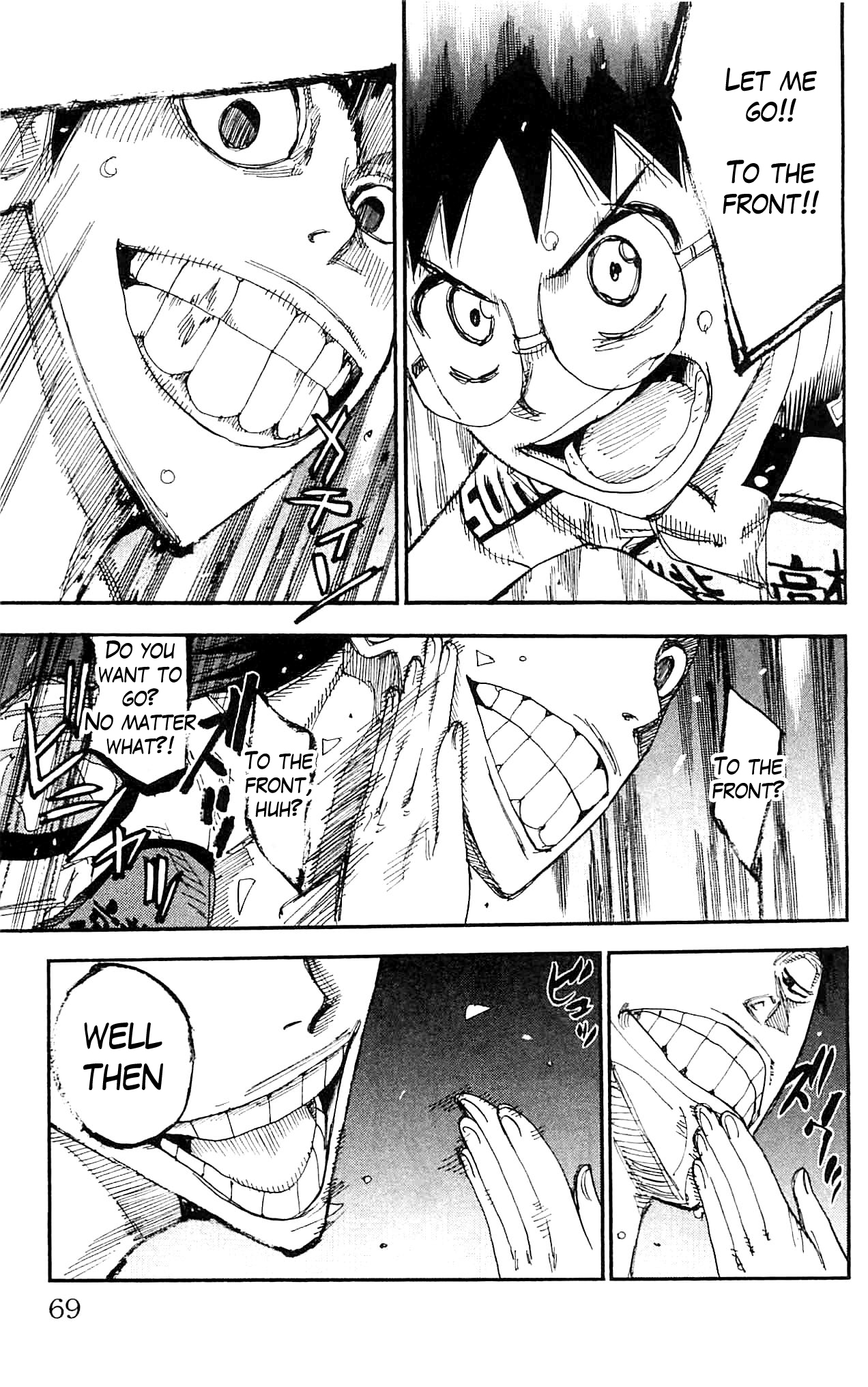 Yowamushi Pedal Chapter 323 page 17 - Chapter 323: Kyoto fushimi