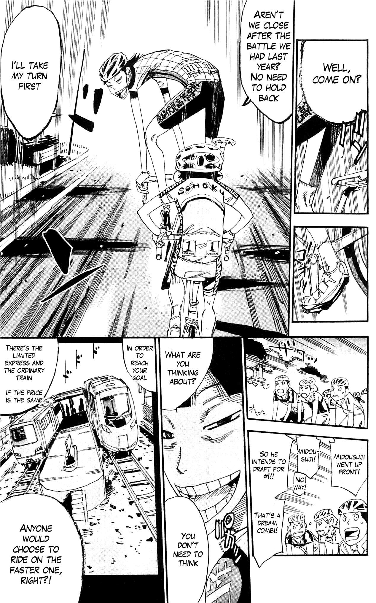 Yowamushi Pedal Chapter 323 page 21 - Chapter 323: Kyoto fushimi