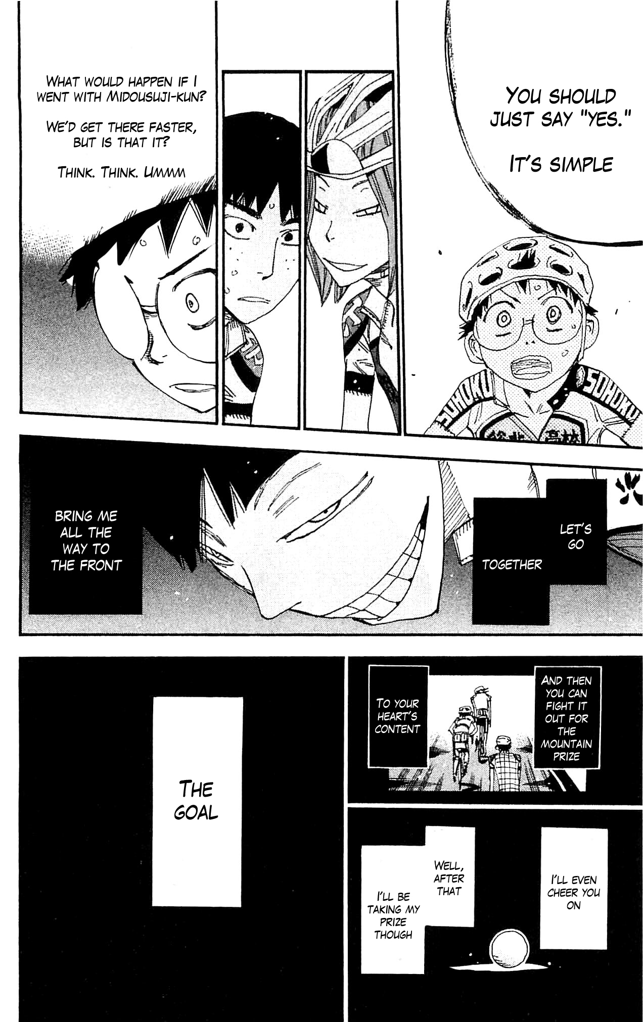 Yowamushi Pedal Chapter 323 page 22 - Chapter 323: Kyoto fushimi