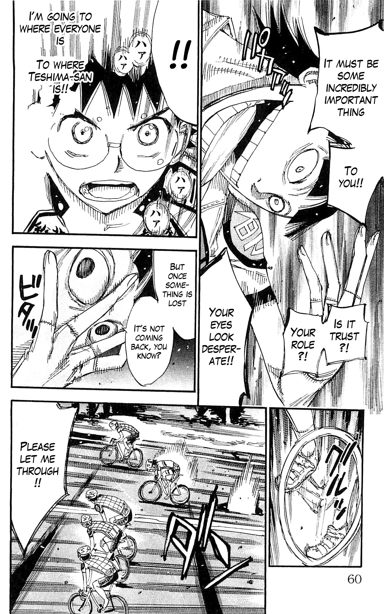 Yowamushi Pedal Chapter 323 page 8 - Chapter 323: Kyoto fushimi